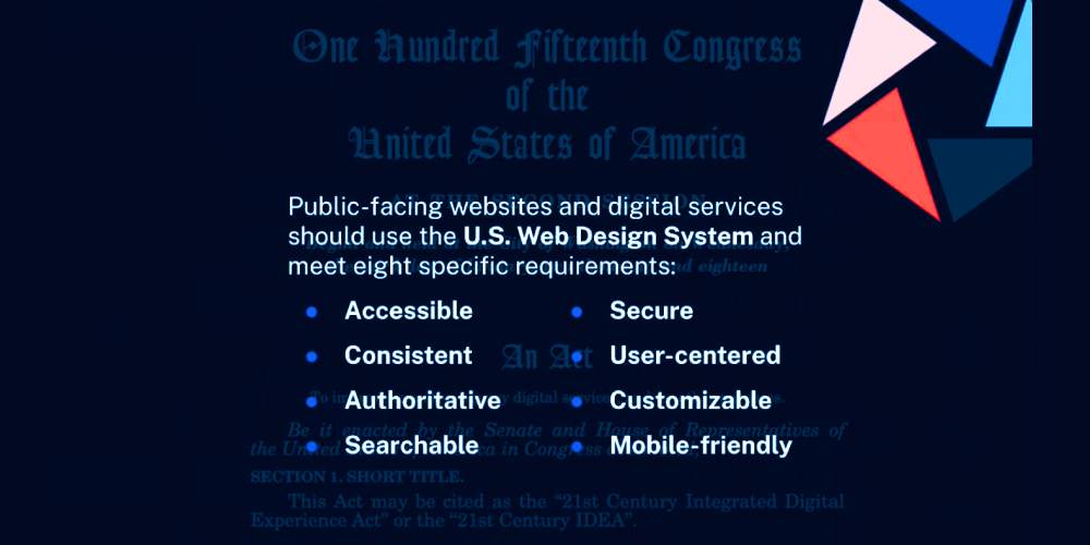 US Web Design Act